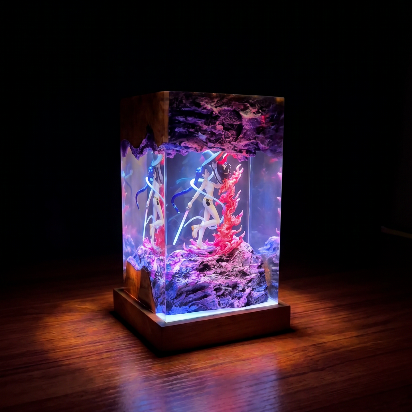 Rujinu Resin Lamp