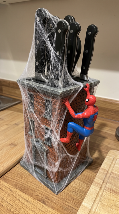 Spider Man Knife Holder - PRE ORDERES ONLY