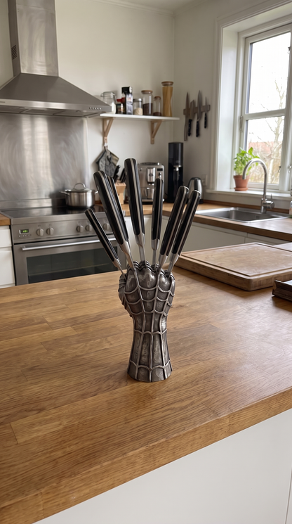 Spider Man Knife Holder - PRE ORDERES ONLY